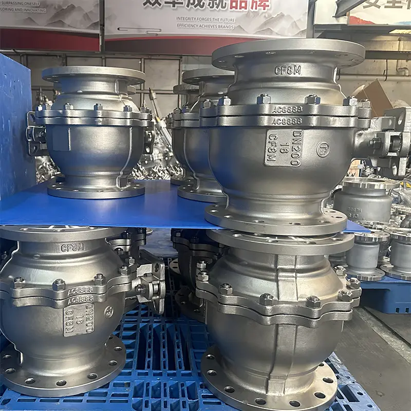 Stainless Steel Flanged Ball Valve